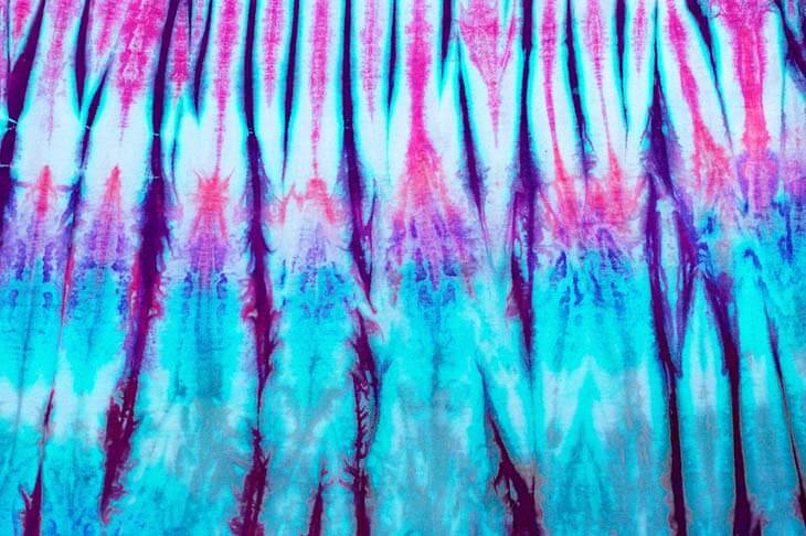 Tie dye lineas