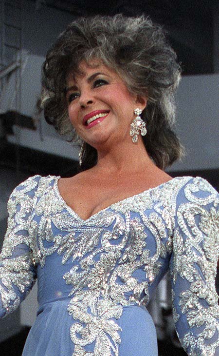 Elizabeth taylor vestido brillantes