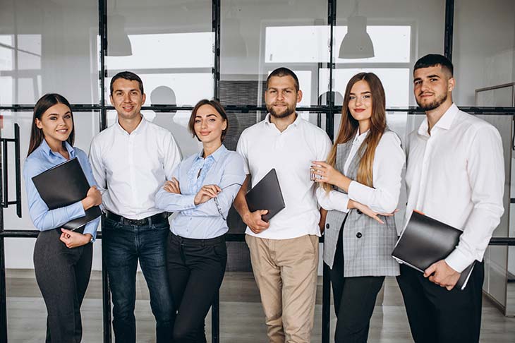 Grupo de trabajo elegante